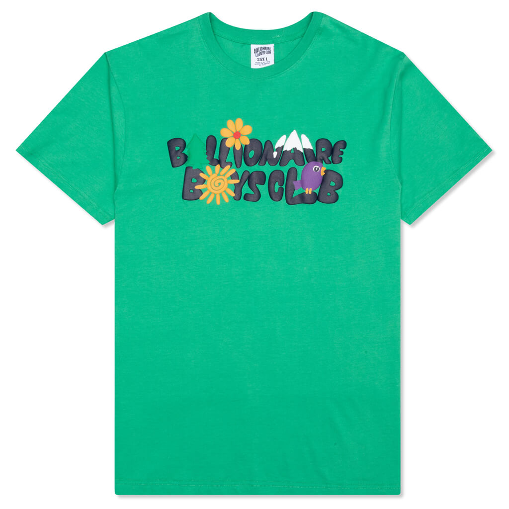 BB Peace Mountain S/S Tee - Ming Green