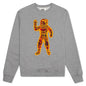 BB Plaid Naut Crew - Heather Grey