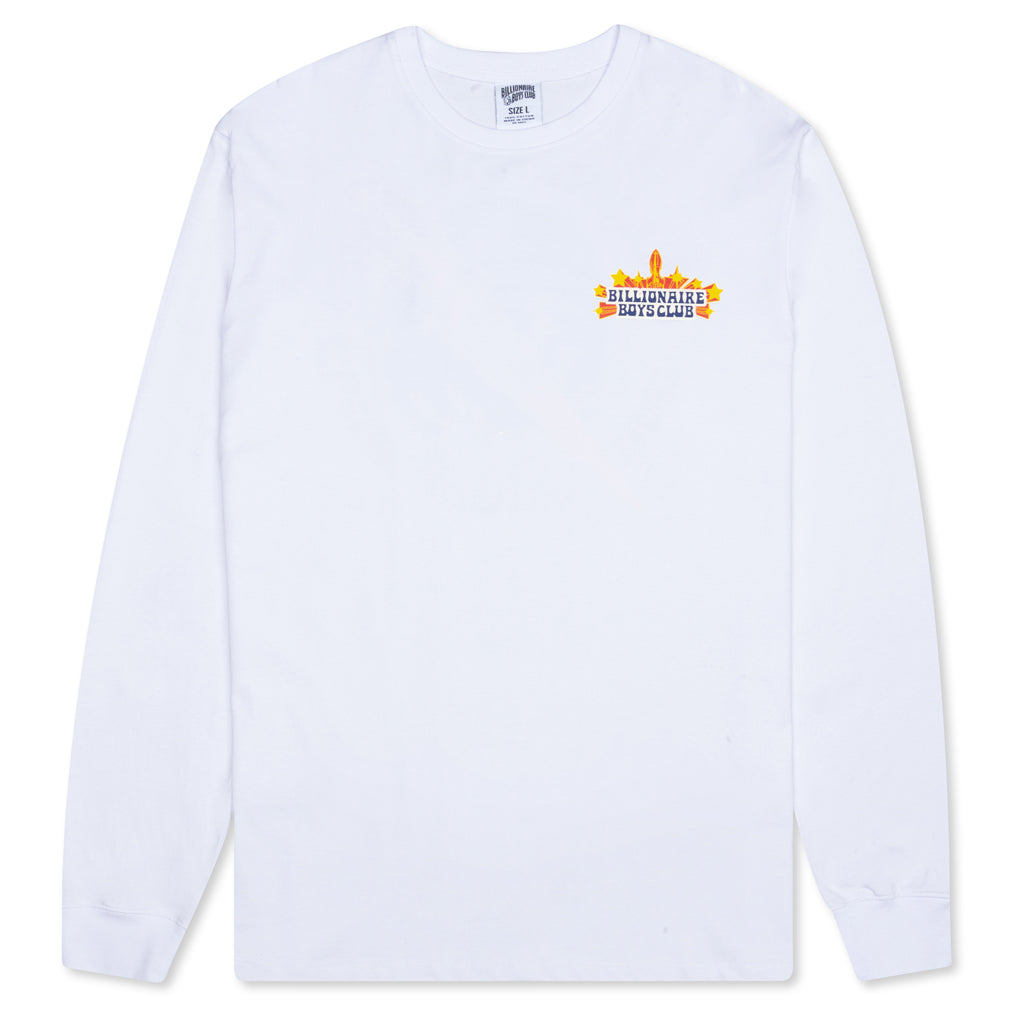 BB Rocket L/S Tee - White