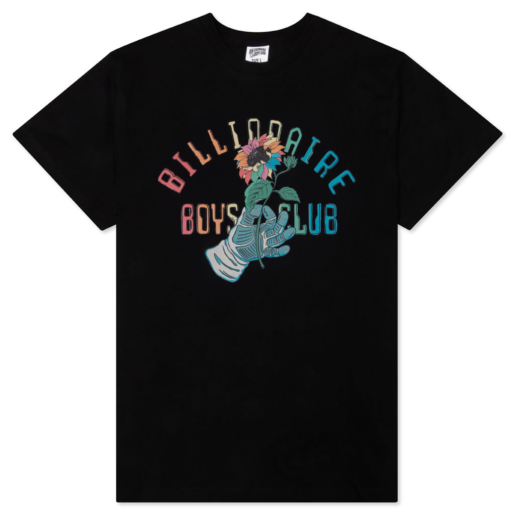 BB Space Flower S/S Tee - Black