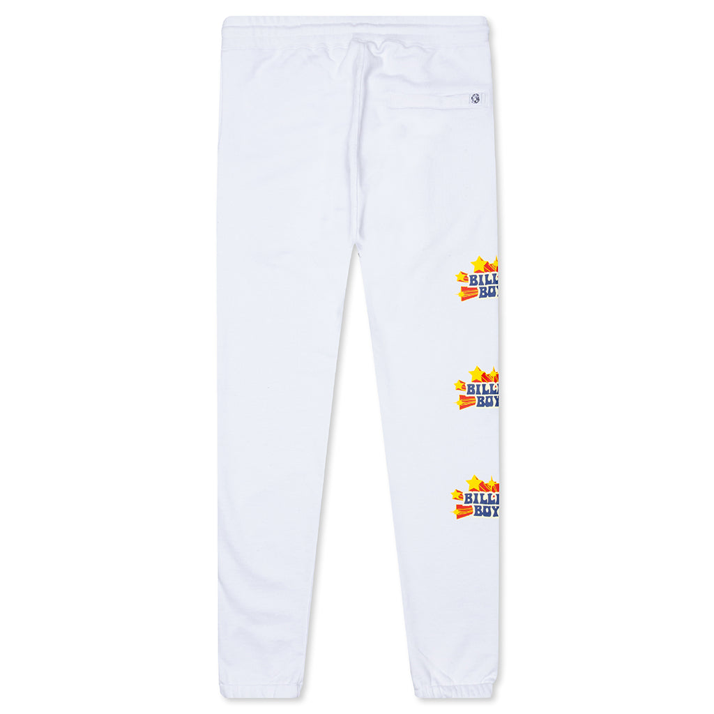 BB Space Race Sweat Pant - White