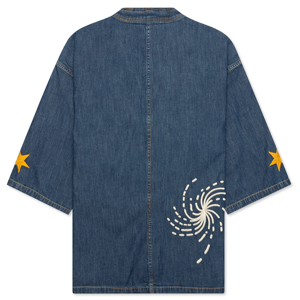 BB Space Rider L/S Kimono - Solar Flare