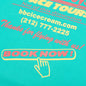 BB Space Tours S/S Tee - Bright Aqua
