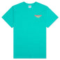 BB Space Tours S/S Tee - Bright Aqua