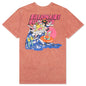 BB Space Wave S/S Knit - Wild Rose