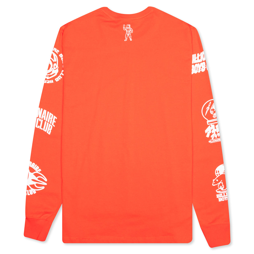 BB Tagged L/S Tee - Tangerine