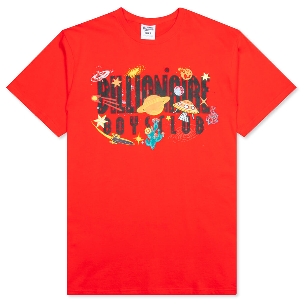 BB Universe S/S Tee - Flame Scarlett
