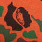 Foilage S/S Knit - Red Orange