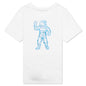 Kid's BB Astronaut S/S Tee - Bleach White