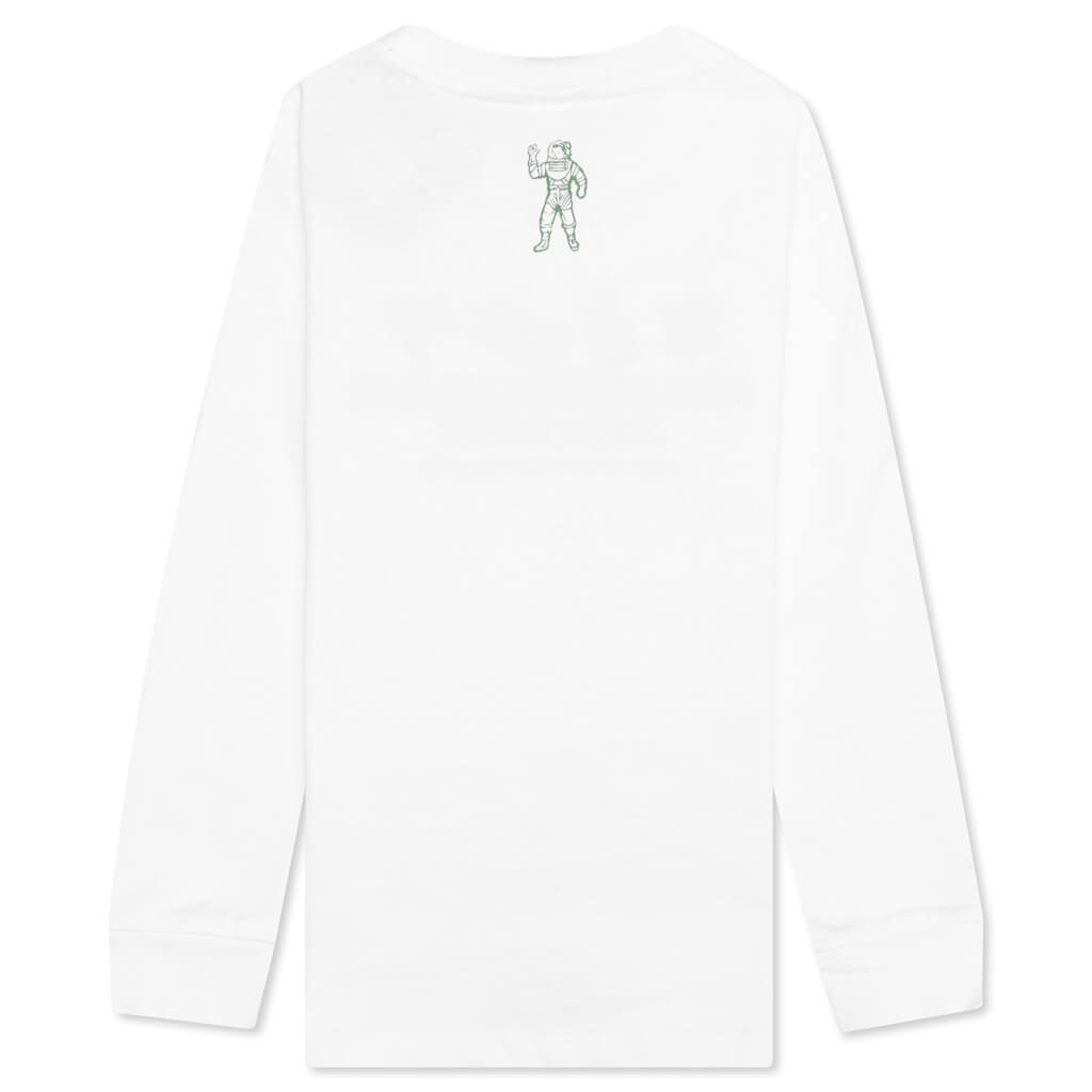 Kid's BB Beach Club L/S Knit - Bleach White