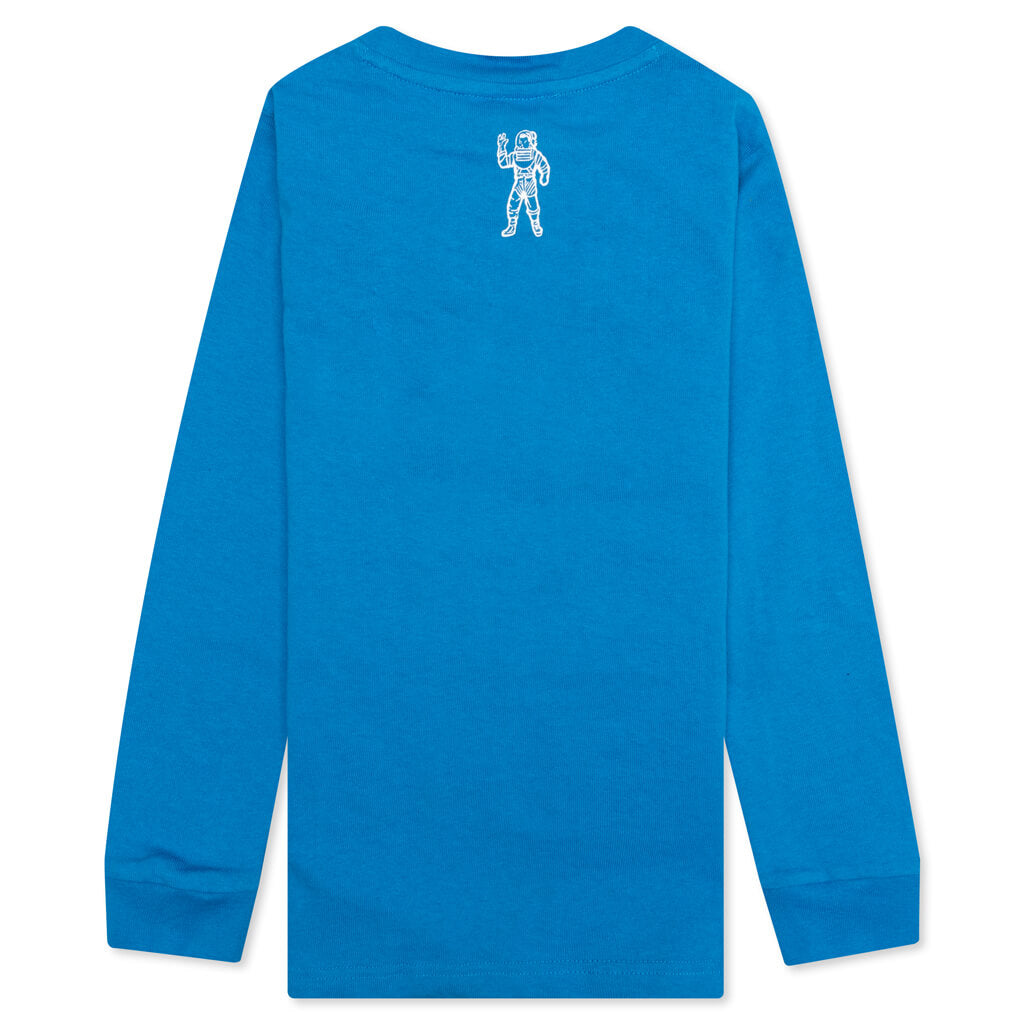 Kids BB Beach Club L/S Knit - Blue Aster