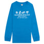 Kids BB Beach Club L/S Knit - Blue Aster