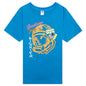 Kid's BB Greetings S/S Tee - Blue Aster