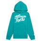 Kid's BB Script Hoodie - Blue Grass