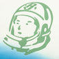 Kid's BB Space Drip Crew - Whisper White