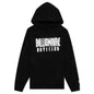 Kid's BB Straight Font Hoodie - Black
