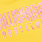 Kid's BB Straight Font Hoodie - Lemon Chrome