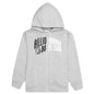 Kids BB Arch Zip Hoodie - Heather Grey