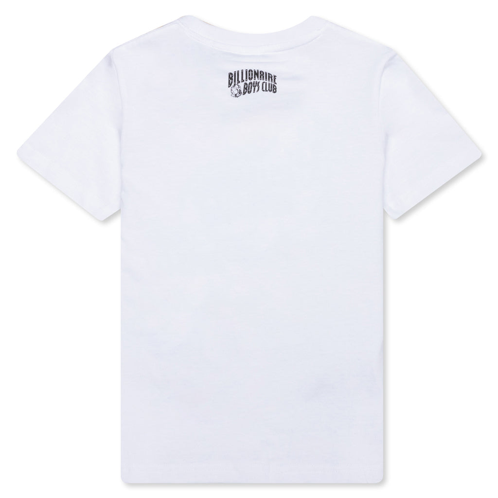 Kids BB Astro S/S Tee - White