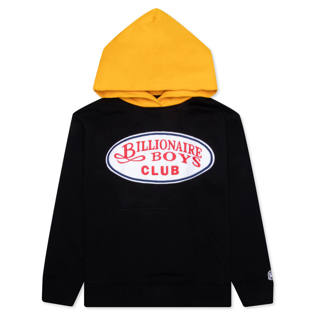 Kids BB Lodge Pullover Hoodie - Black