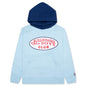 Kids BB Lodge Pullover Hoodie - Crystal Blue