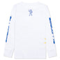 Kids North Star L/S Tee - Bleach White