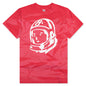 Kids Washed Helmet S/S Knit - True Red