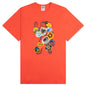 Land Sea Space S/S Tee - Red Orange