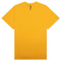 Power S/S Tee - Amber Yellow