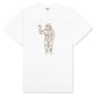Space Astro S/S Tee - Bleach White