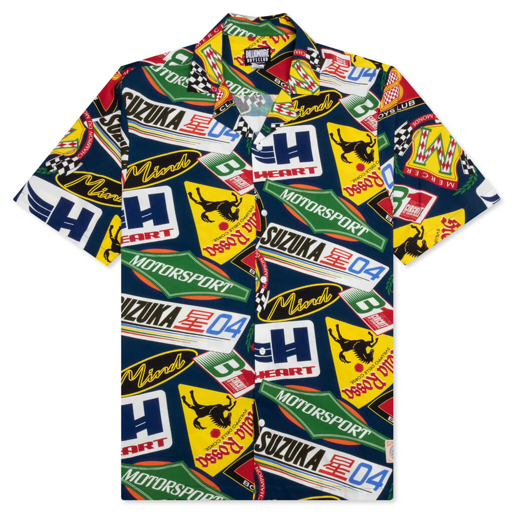 Testarossa S/S Woven - Majolica Blue