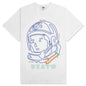 Track S/S Tee - Bleach White