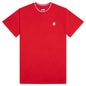 Wrapped S/S Knit Tee - Red