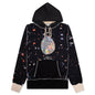 Birthstone Hooded Sweatshirt: 10 - Space Print