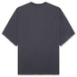 Blanket Stitch Vintage Tee - Sun Faded Grey