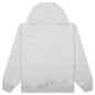 Blob Logo Hooded Sweatshirt - Heather Grey