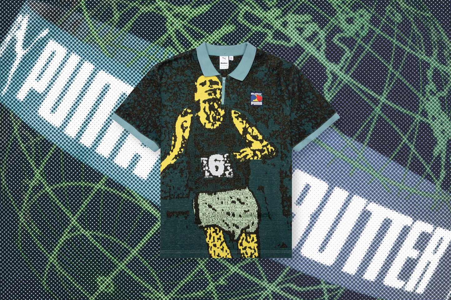 Puma x Butter Goods Polo - Blue