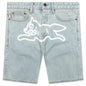 Blue Dog Jean Strawberry Fit Shorts - Blueberry Haze