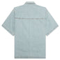 Blue Dog S/S Cropped Fit Woven Shirt - Blueberry Haze