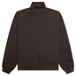 Bonded Nylon Bomber Jacket - Brown