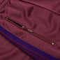 Boot-Cut Track Pant Poly Smooth - Wine