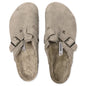 Boston Shearling Suede Leather - Taupe