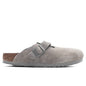 Boston Suede Leather - Stone Coin