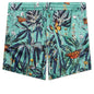 Botanical Silk Short - Ocean Botanical