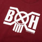 BxH Logo Heavy Weight Tee - Burgundy