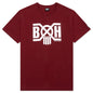 BxH Logo Heavy Weight Tee - Burgundy