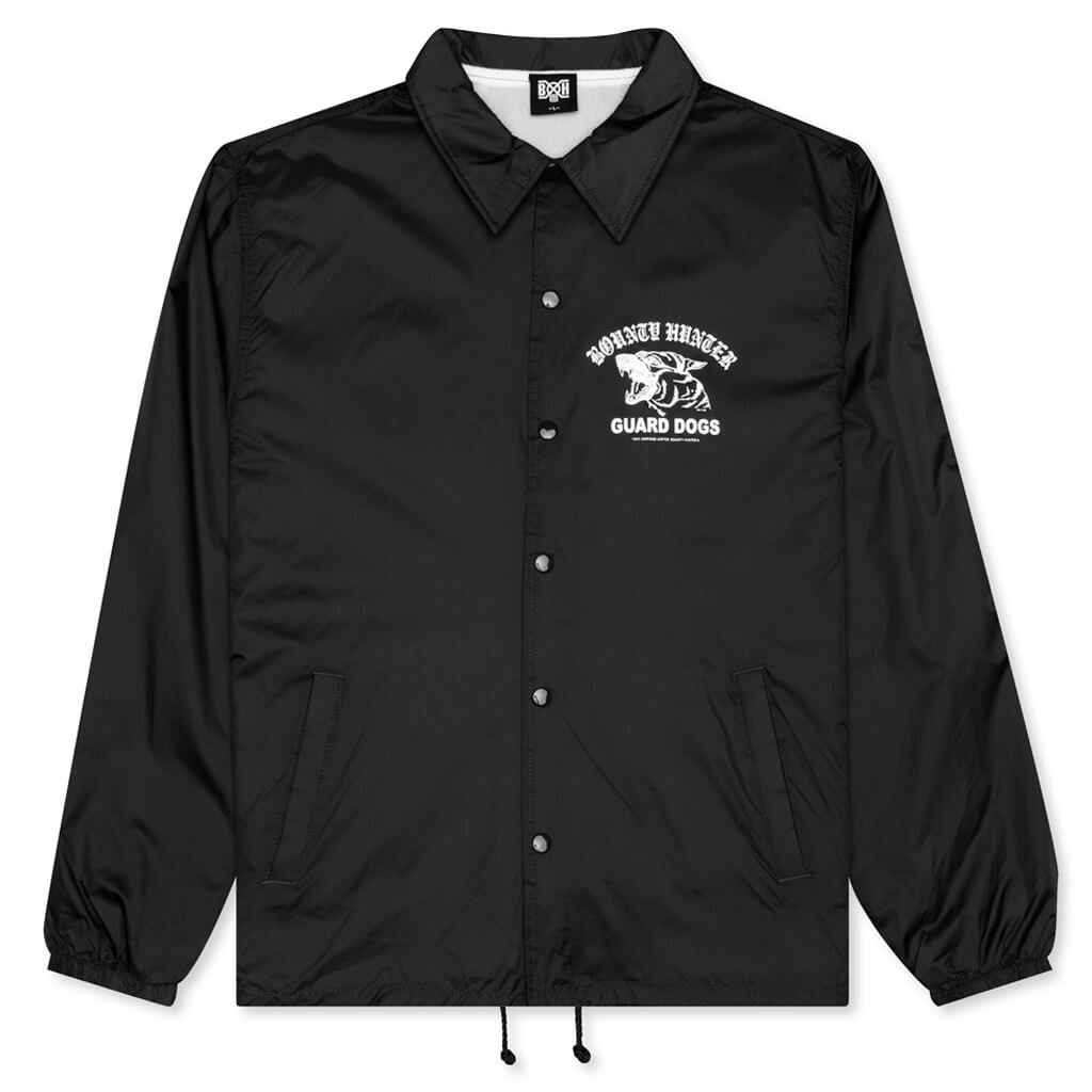 Guard Dogs Coach Jacket - Black
