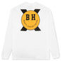 Niko L/S Tee - White/Black/Yellow