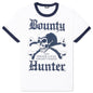 Old Skull Trim Tee - White/Navy