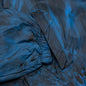 Tie Dye Coach Jacket - Blue/Black